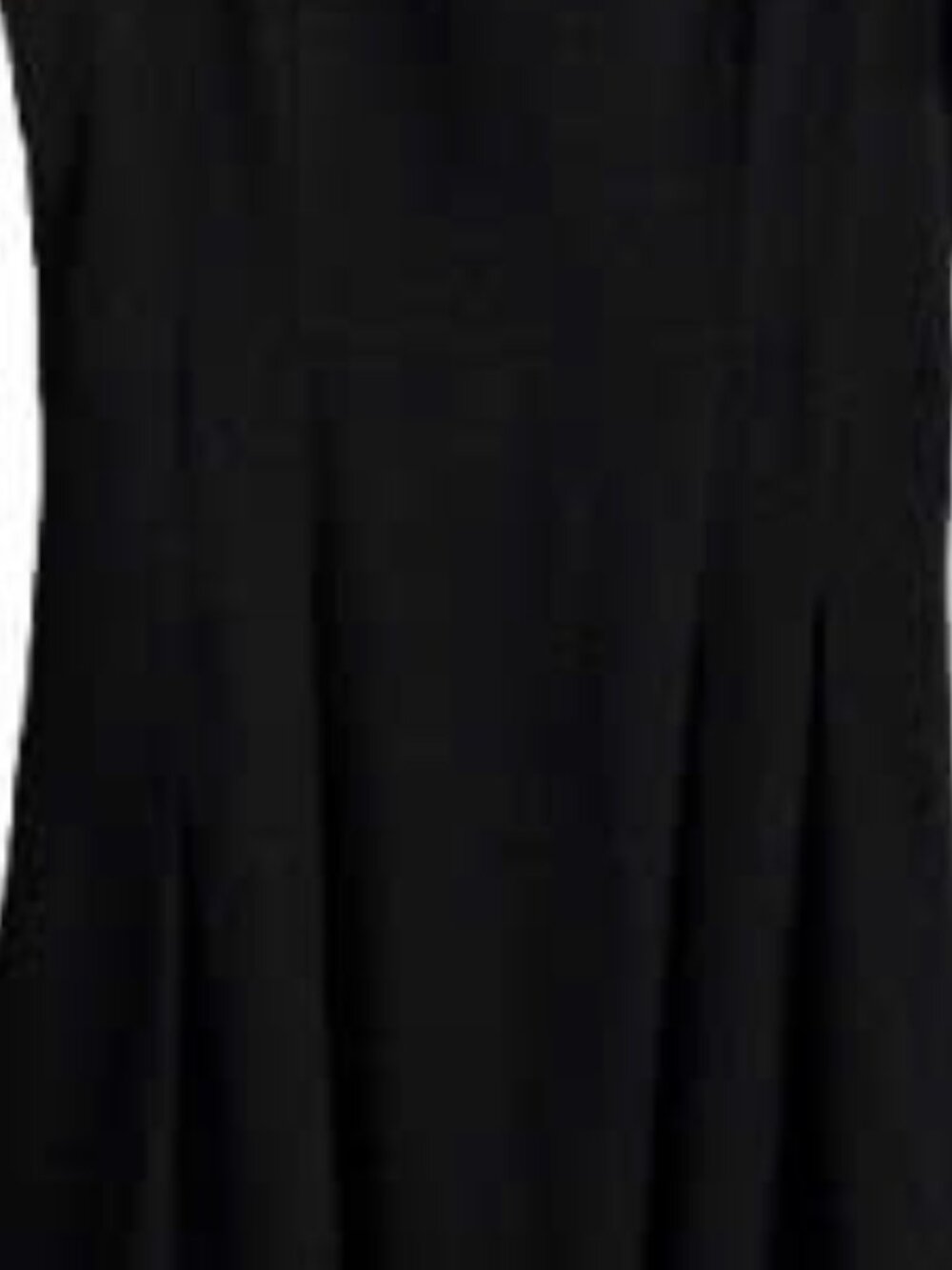 Contrast A-Line Dress - Picture 4 of 4